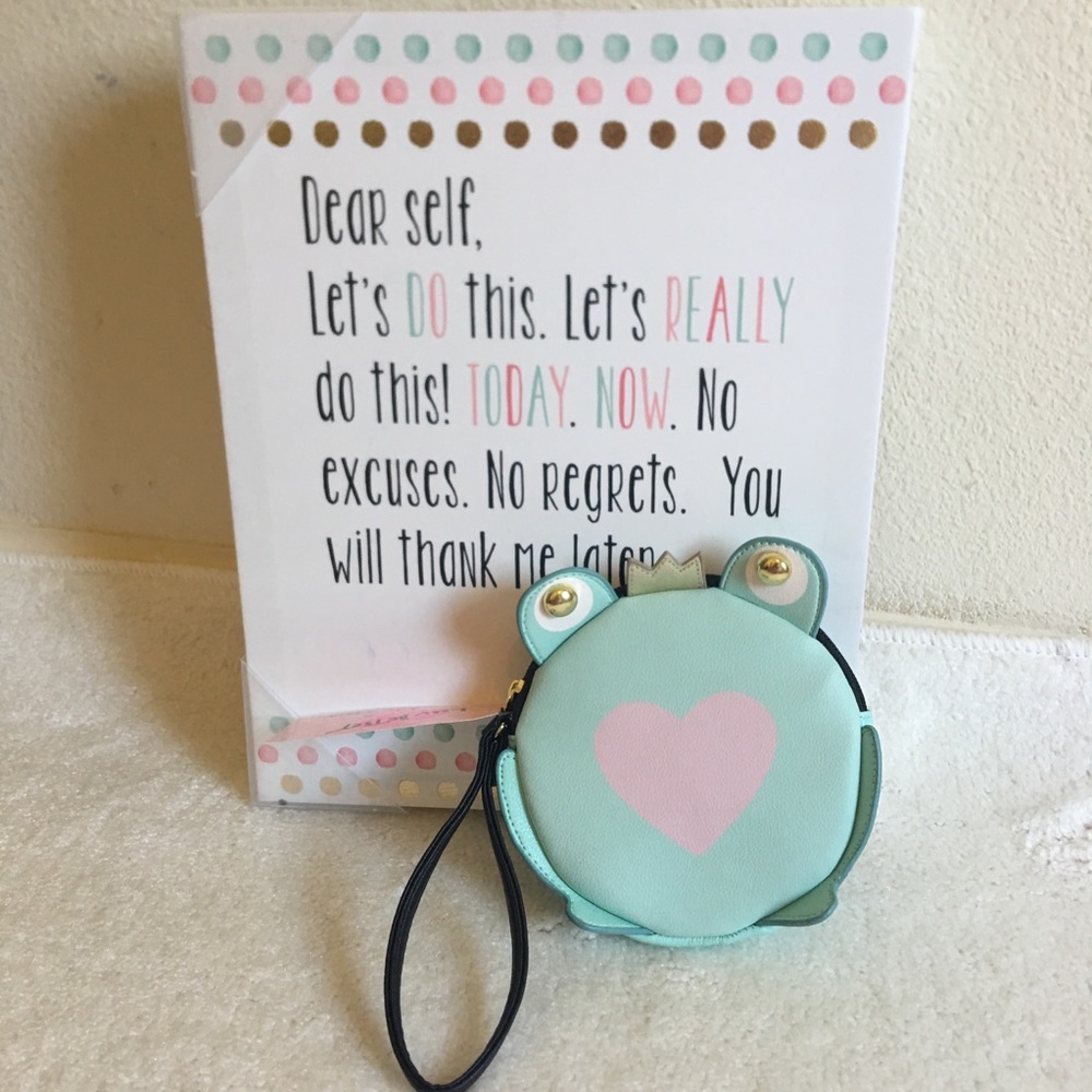 New Betsey Johnson Frog Prince Purse